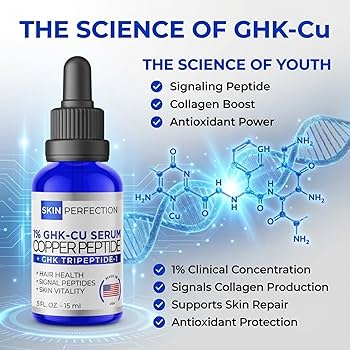 ghk-cu cream vs injection GHK-Cu Copper Peptide Supplement, Promotes Skin Repair, Reduces Wrinkles